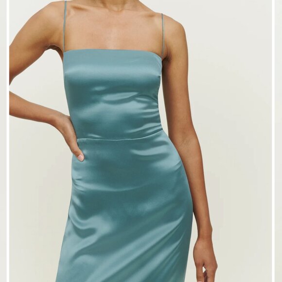 Reformation Frankie Silk Dress - Picture 5 of 7